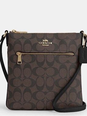 Coach | Bags | Coach Carrier Zip Crossbody In Colorblock Signature
